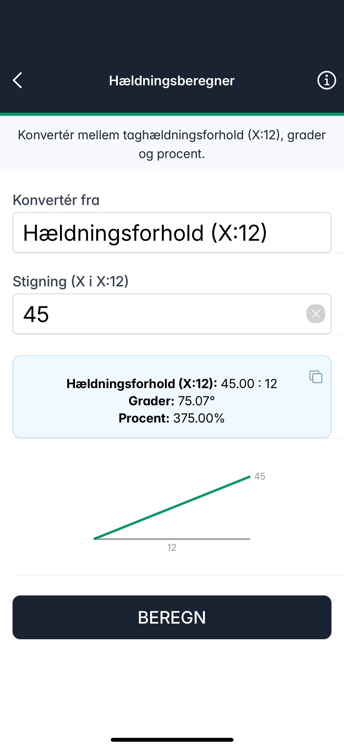Helike: Byggeberegner