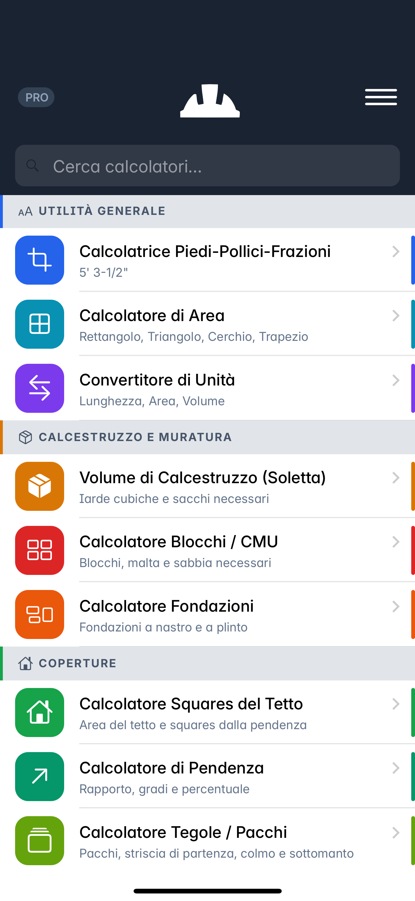 Helike: Calcolatore Edile